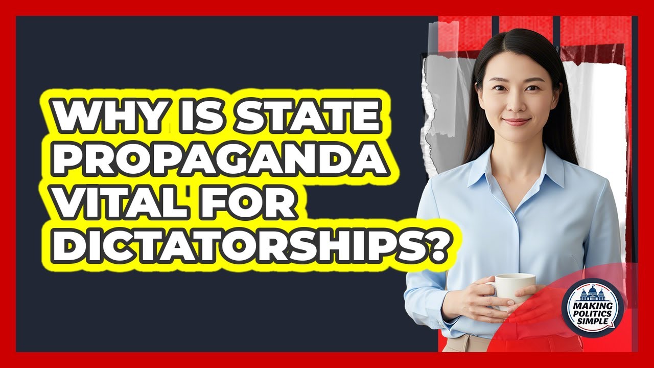 Why Is State Propaganda Vital For Dictatorships?