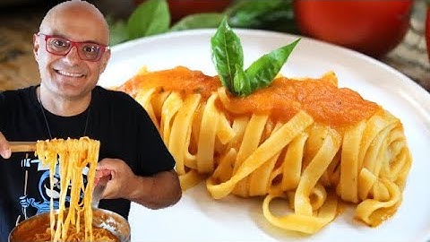 LA MIA RICETTA PREFERITA è la PASTA AL POMODORO ben fatta