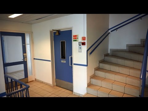 Machine Room Tour Surfing AMAZING 1964 Sanne Motor Maskinfabrik Winding Drum Traction Elevator