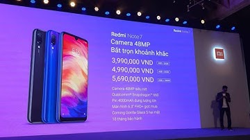 [LIVE] Xiaomi Redmi Note 7 trình làng ở nước ta