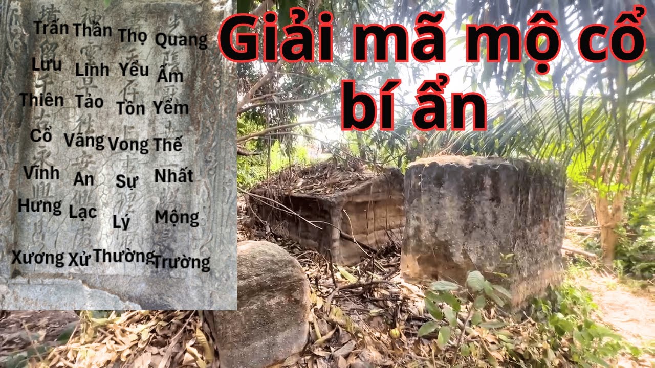 🪦 Расшифровка Древней Могилы в Нинь Диэм – Что Открывают Оставшиеся Китайские Иероглифы?