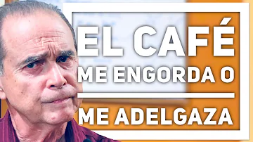 ¿El café engorda el estómago?