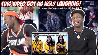 BTS being awkward around girls | TRY NOT TO LAUGH CHALLENGE (REACTION)