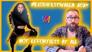 JACQLINE - EFFORTLESS - REACTION | Melodifestivalen 2024