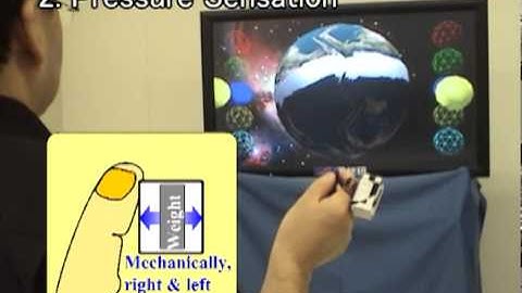 Touchable 3D Television System【AIST OFFICIAL】