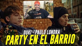 🇪🇸 REACCION: Paulo Londra - Party en el Barrio (feat. Duki)