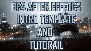 FREE Battlefield 4 Intro/Title Sequence After Effects Template/Tutorial