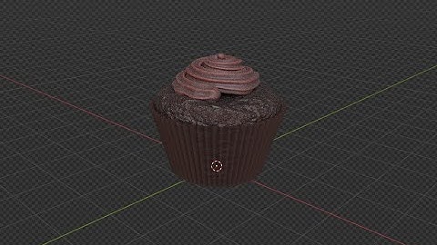 Cupcake (Blender Tutorial)