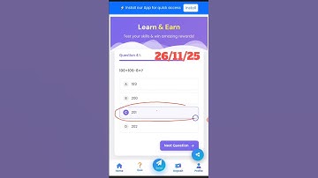 SPARROW NETWORK DAILY (26/11/25) QUIZ ANSWERS 🔥  SPARROW NETWORK QUIZ TODAY  !! #SparrowNetwork
