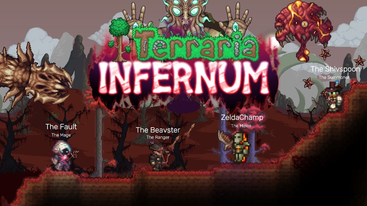 The Yearly Modded Terraria Playthrough Begins- Terraria Infernum Part 1 ...