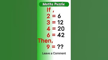 Maths Puzzle #shortvideo #maths #gk #quiz #puzzle #shorts #viral #tricks #reasoning #motivation #yt