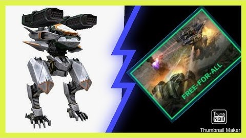 War Robots Thunder Ao Jun In FFA Mode _GAMEPLAY.
