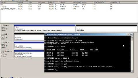 Disk Management In Windows Server 2008 Part 1