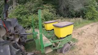 Two Row John Deere Corn Planter Setup