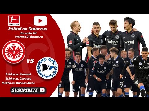 Eintracht Frankfurt vs Arminia Bielefeld - Bundesliga - Jornada 20