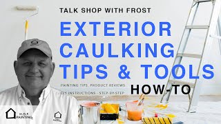 How to Caulk Outside of Your House | Caulking Tips