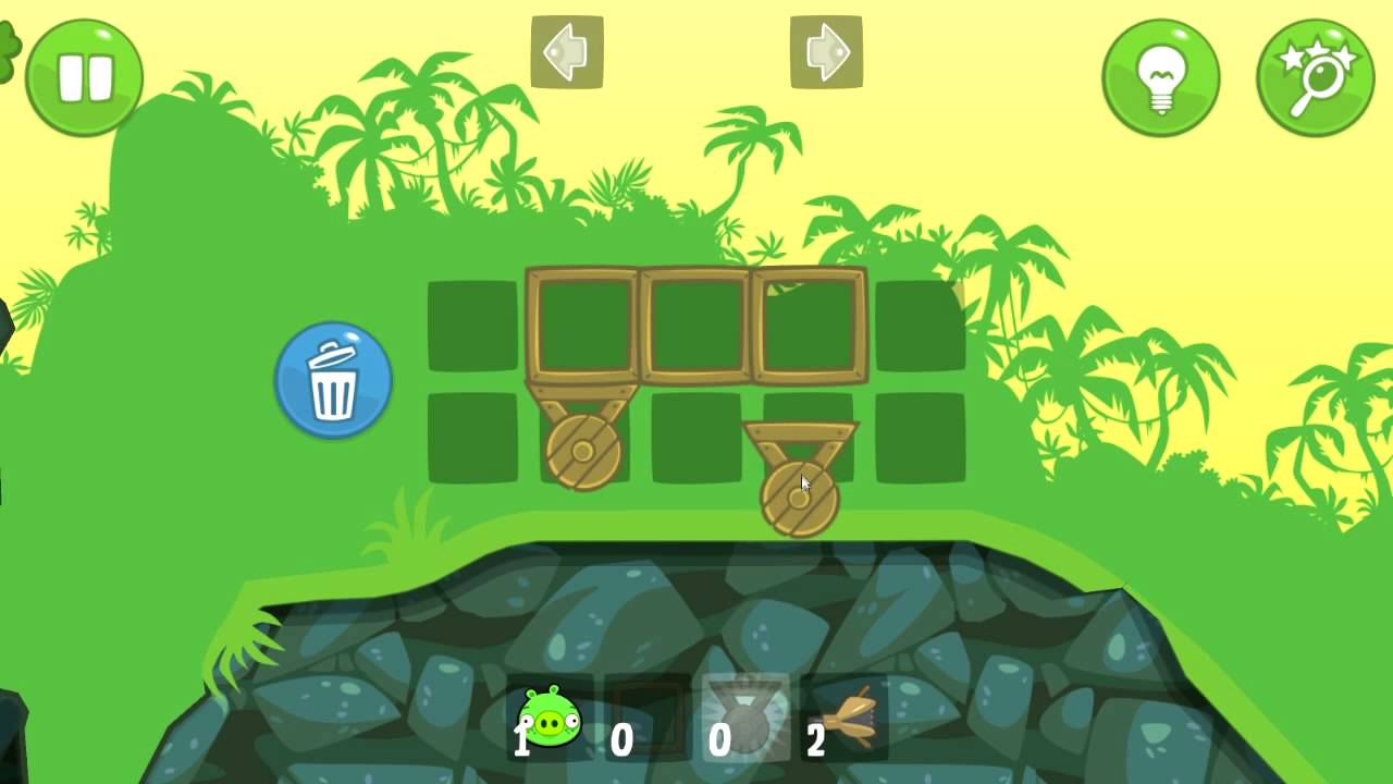 Bad Piggies Gameplay PC YouTube