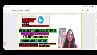 #management_audit ,management audit ca final,management audit cma final, management audit in hindi,