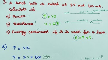 TN 10th SCIENCE PHYSICS |Unit 4 ELECTRICITY Numerical problems part-3 | Qn.3 | sums in tamil |2020