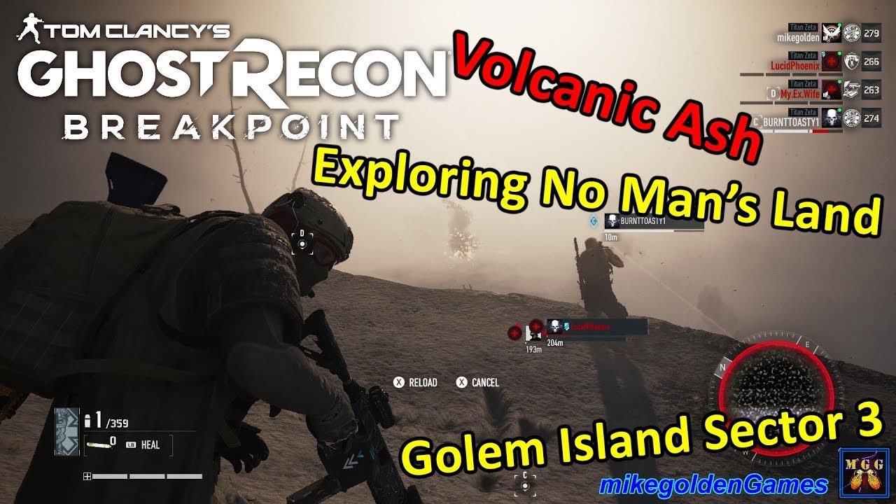 Exploring No Man's Land - Golem Island Sector 3 | Ghost Recon