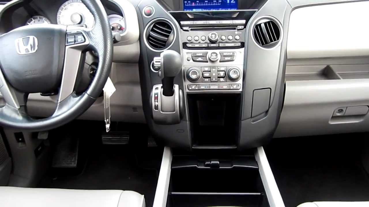 2012 Honda Pilot Ex L Silver Stock H2072 Interior