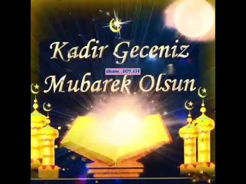 QƏDİR GECƏNİZ MÜBARƏK OLSUN🙏