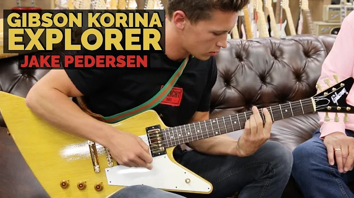 Jake Pedersen playing a Gibson Split Headstock Kor...
