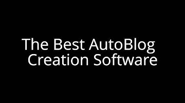 Auto Blog Samurai Software Suite - The Best Auto Blog Creation & Unique Content Management Software
