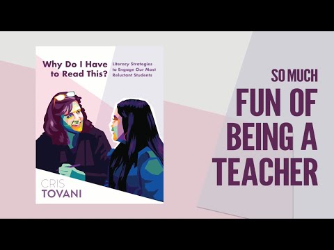 Cris Tovani: Why Do I Need to Read This? - YouTube