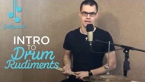 Introduction to Drum Rudiments - Easy Drum Tutorial (Jellynote Lesson)