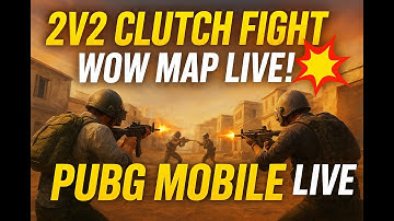🔥 2v2 Fight in WOW Map – Intense Battle in PUBG Mobile