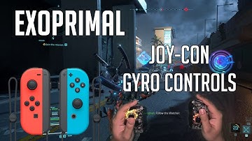 Exoprimal - Gyro Controls gameplay with Joy-Con on PC [Ultrawide]