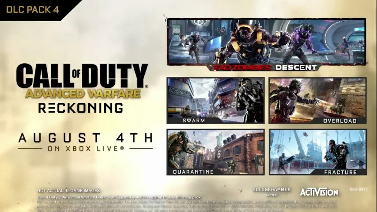 COD AW | BANDE ANNONCE OFFICIELLE DU DLC 4 DE CALL OF DUTY ADVANCED ...