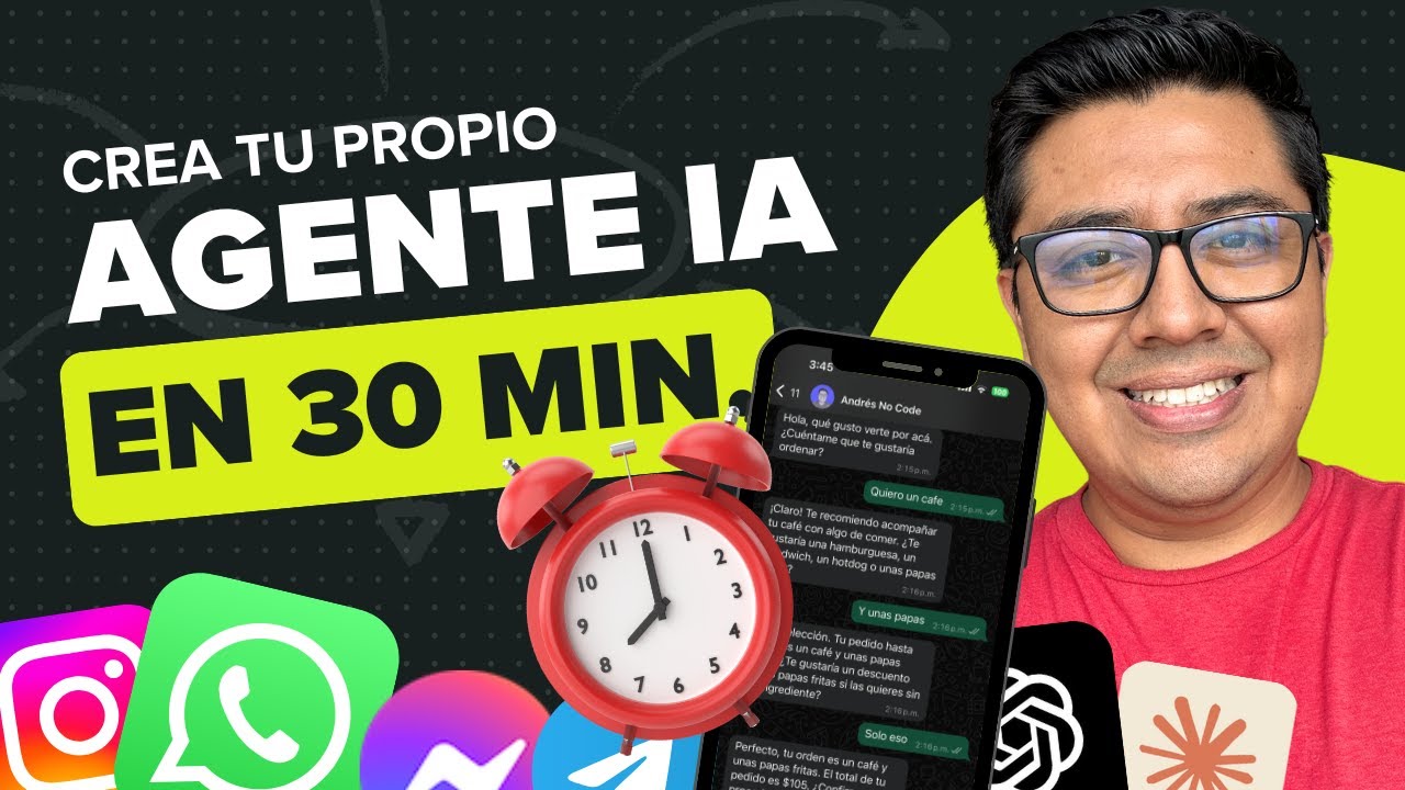 Crea tu AGENTE IA para WHATSAPP en MENOS de 30 minutos - YouTube