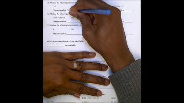 Unit 7 Lesson 1: Naming Polynomials