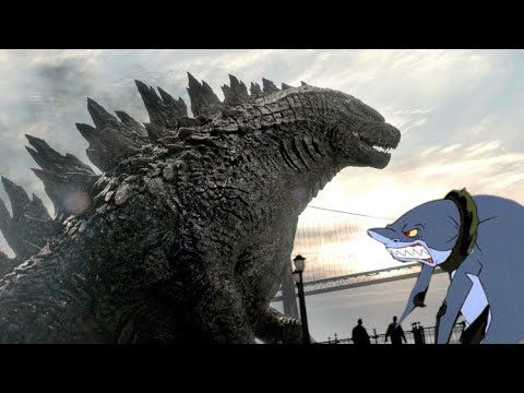 Godzilla vs. Glut The Shark