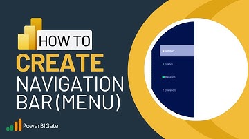Create Page Navigation with Icons in Power BI | 100 Days of Power BI