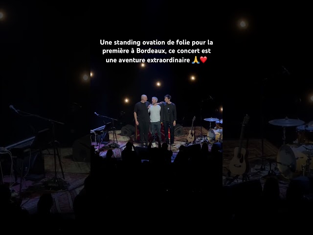 Une standing ovation de folie pour la première, ce concert est une aventure extraordinaire