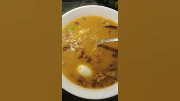 Delicious Lomi In A Big Bowl 
