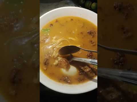 Delicious Lomi In A Big Bowl