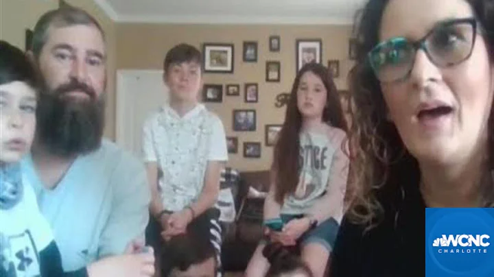 Gaston County parents of newly-adopted siblings ad...