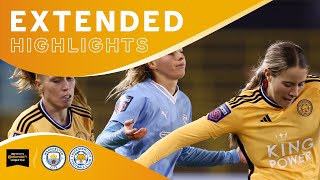 Foxes Win Extra Point On Penalties 🎯 | Man City 2 LCFC Women 2