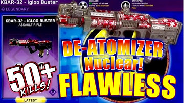 FLAWLESS DE-ATOMIZER 50+ Kills !Infinite Warfare Nuclear KBAR -32 Igloo Buster