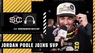 I Dont Want People To Take Steph Currys Greatness For Granted - Jordan Poole Sc With Svp