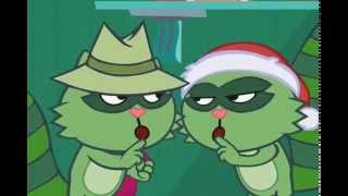 Happy Tree Friends Año nuevo 2015- LA alegre navidad de Flippy