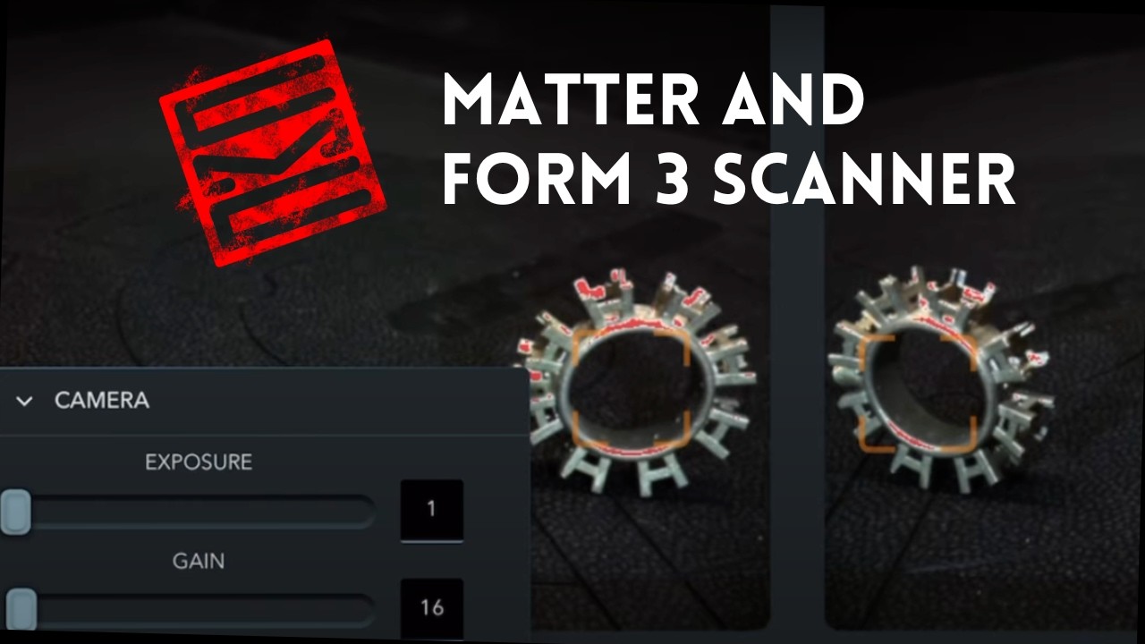 Matter Scan Matter and Form THREE 3D Scanner Review - YouTube