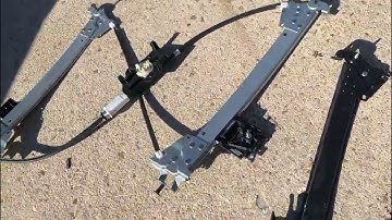 2014 Tesla Model S85 Window Regulator Replacement DIY