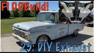 '64 F100 Build! Part 25: DIY Mandrel Bent Exhaust.