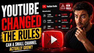 YouTube Is Changing in 2026. Can Small Channels Still Grow