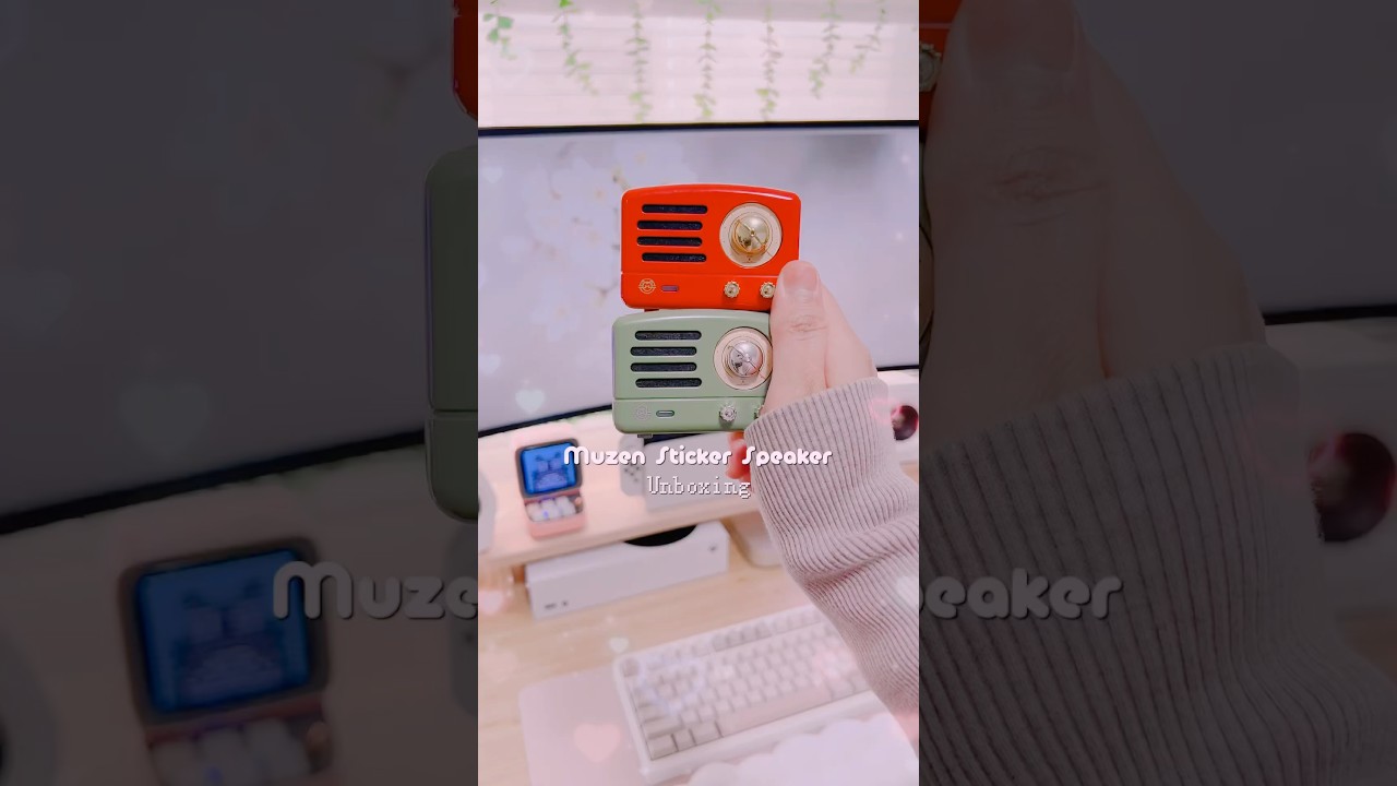 Cute Mini Speaker from Muzen Unboxing✨ 